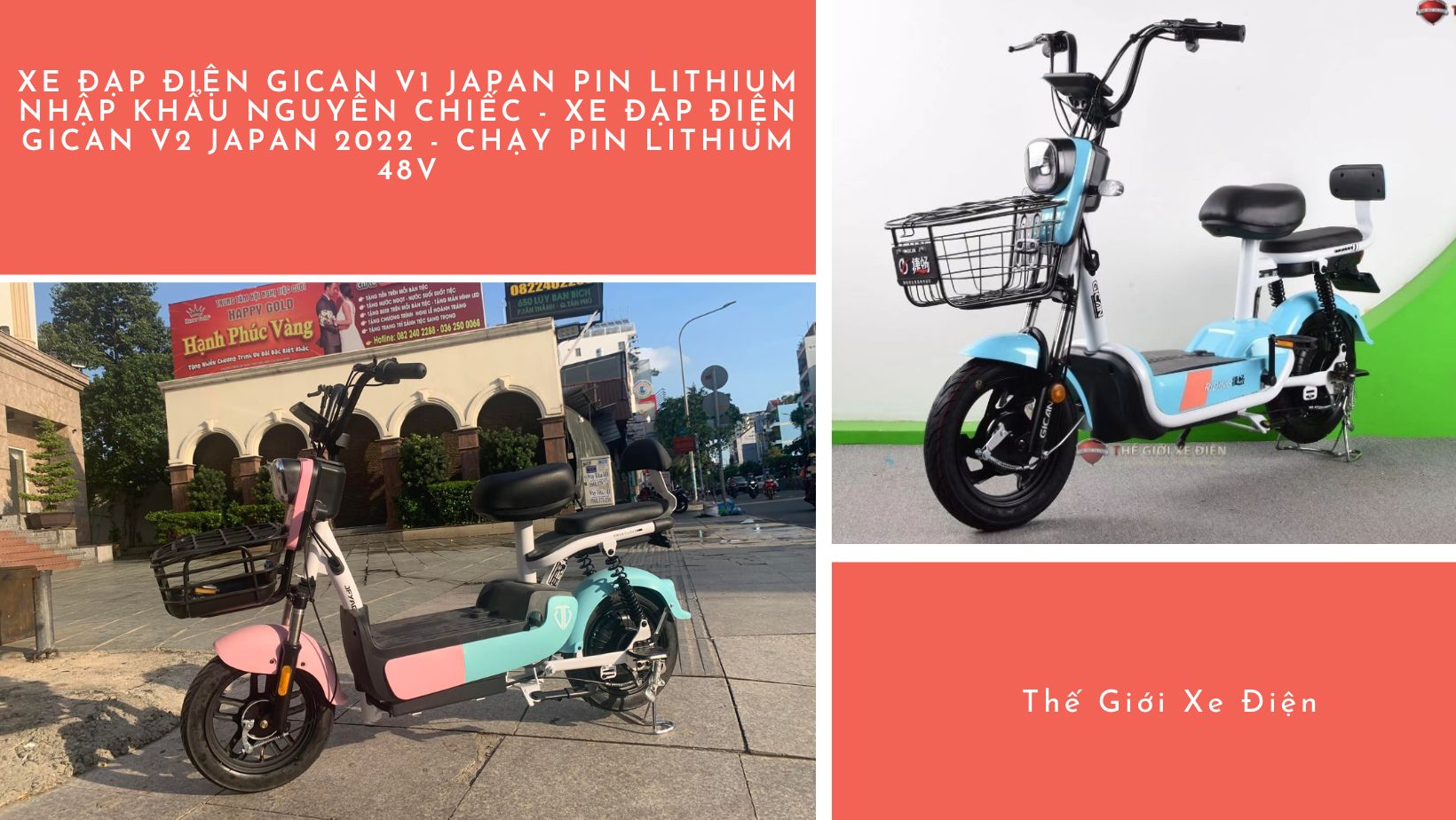 Xe đạp điện Gican