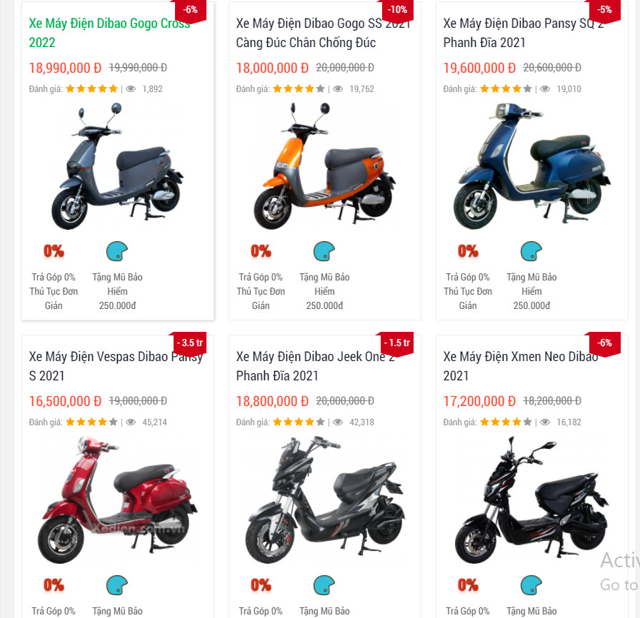 Đa dạng sản phẩm