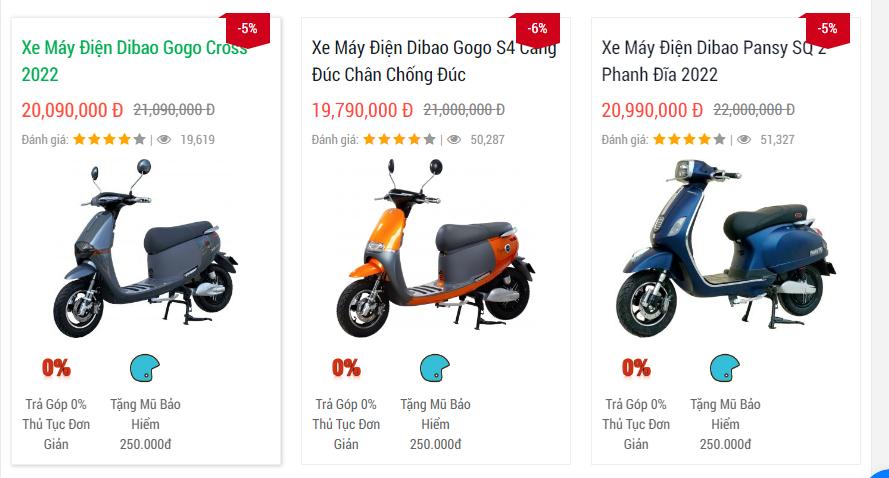 Xe điện Dibao 