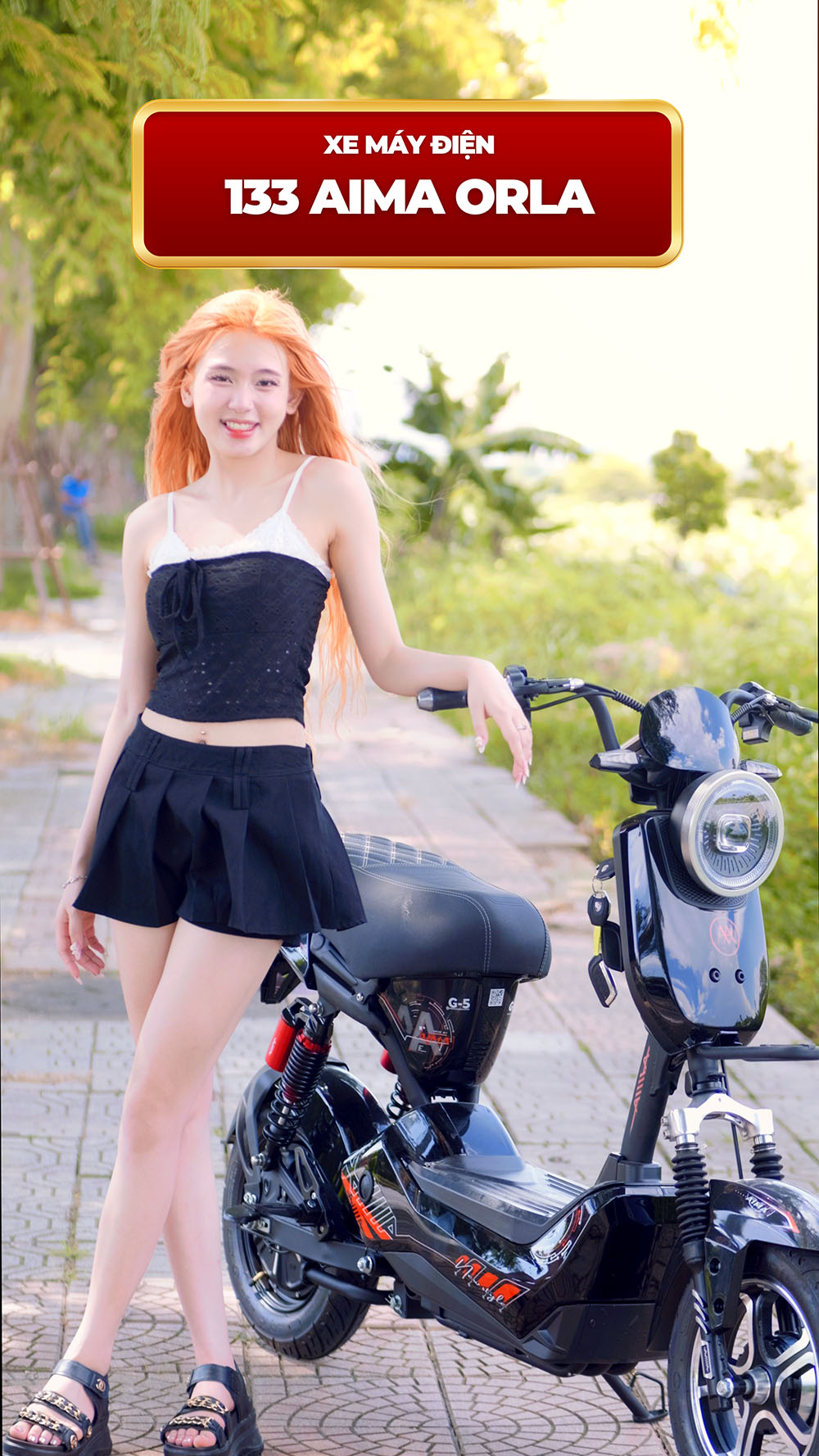 xe đạp điện m133 giá rẻ