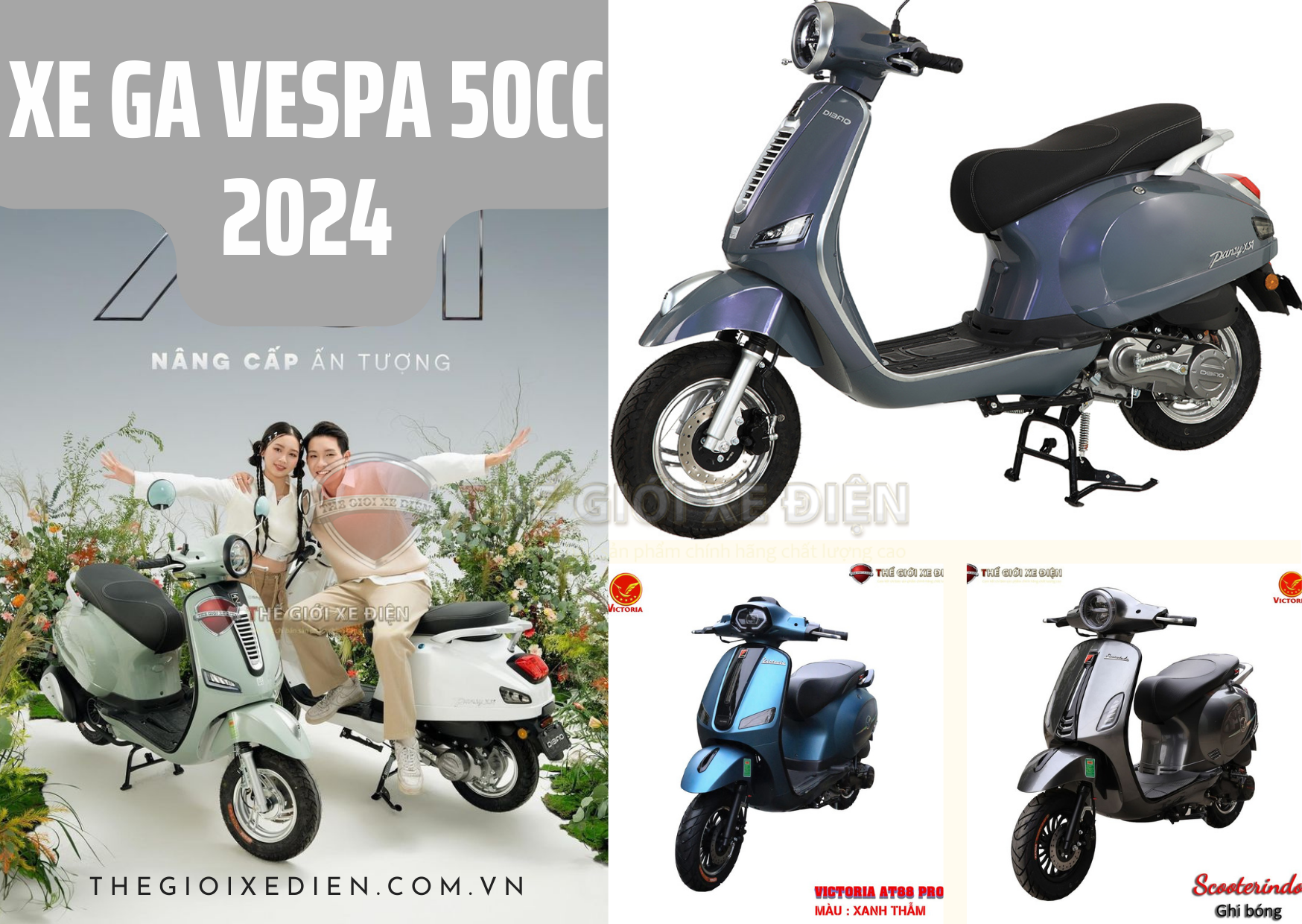 xe ga 50cc vespa 2024