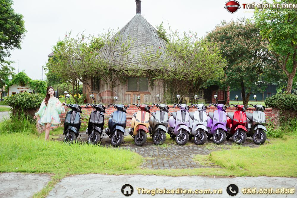 Mô tả ngoại hình xe ga Victoria AT88 Pro 50cc