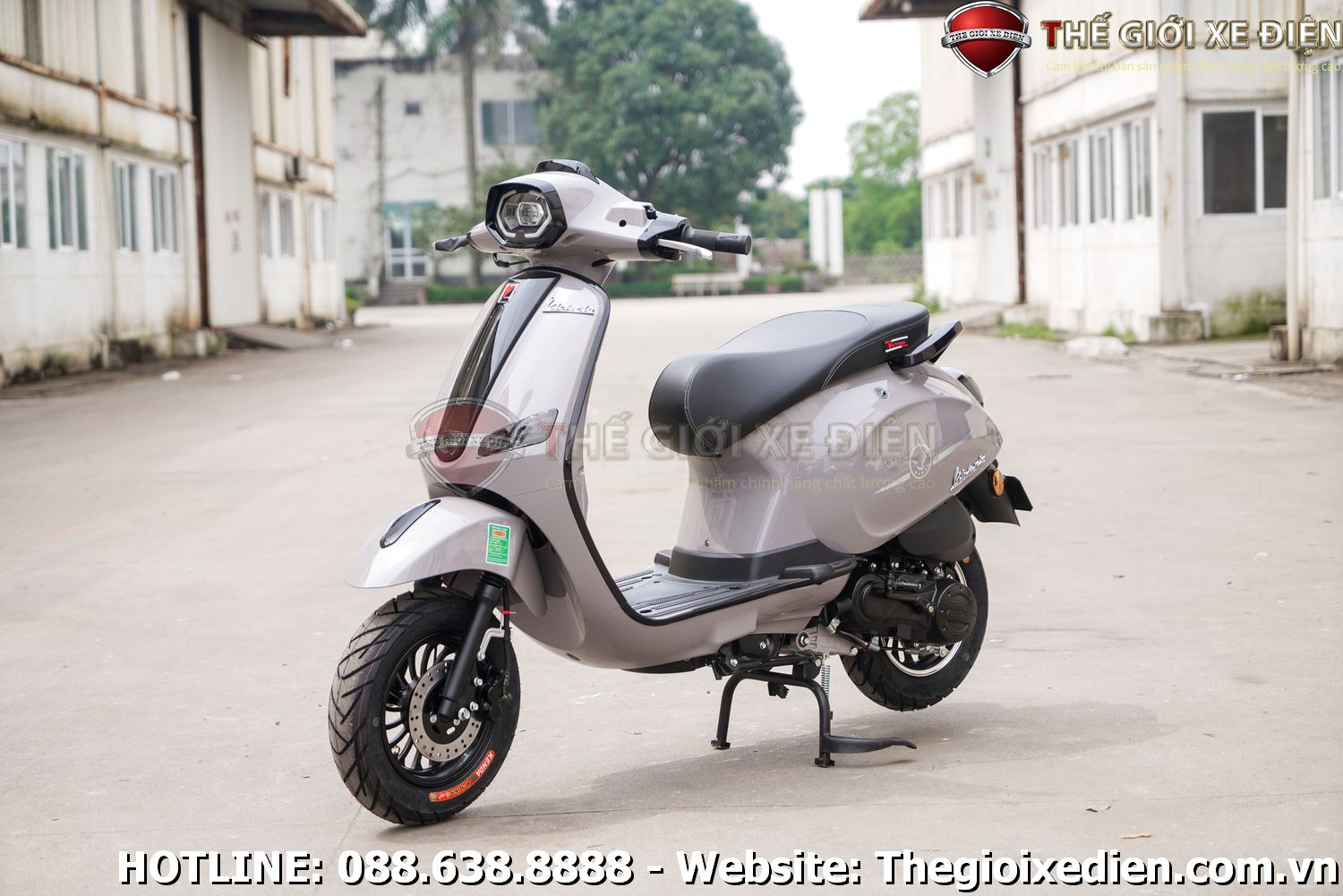 Động cơ và vận hành của xe ga Victoria AT88 Pro 50cc