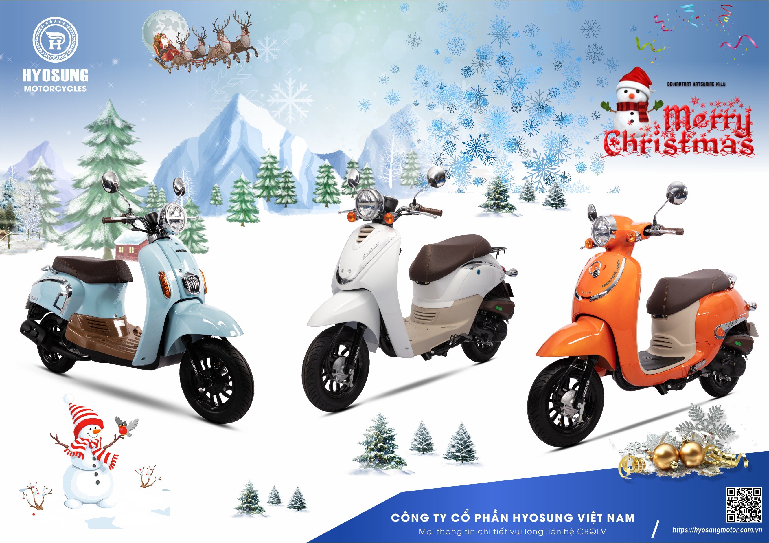 xe máy 50cc Hyosung