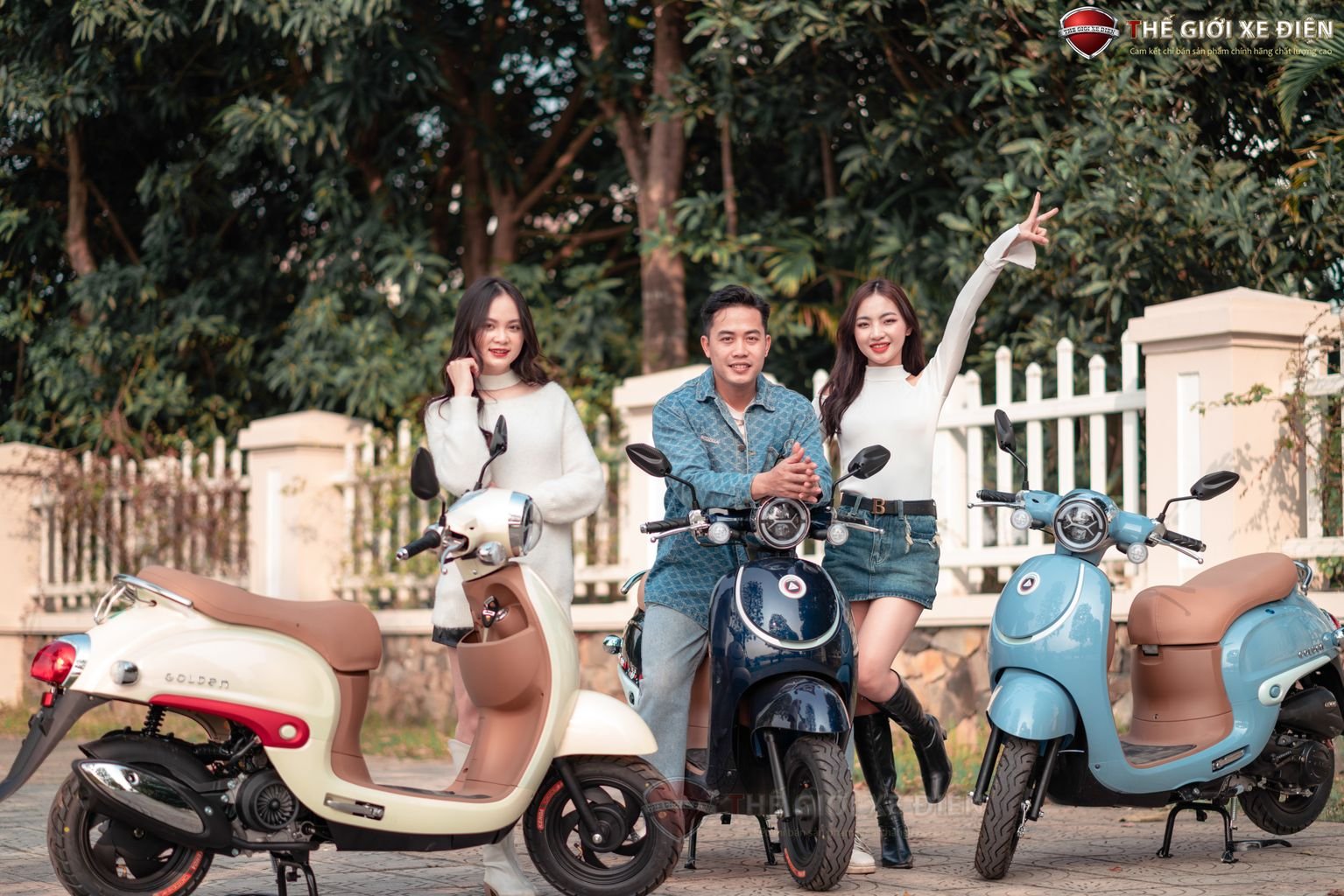 Xe tay ga 50cc Golden Ally