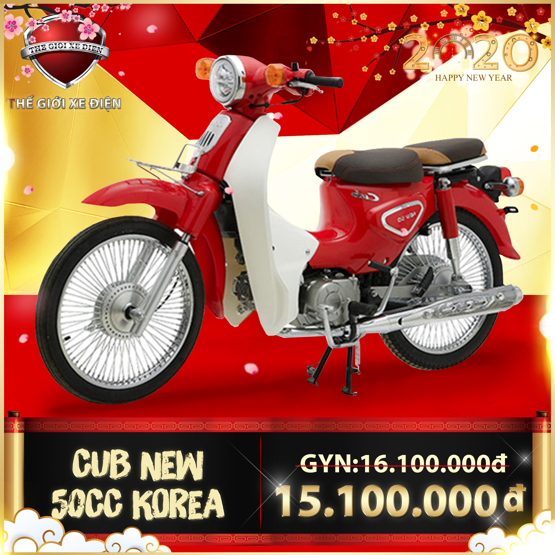 xe số 50cc cub new 2020