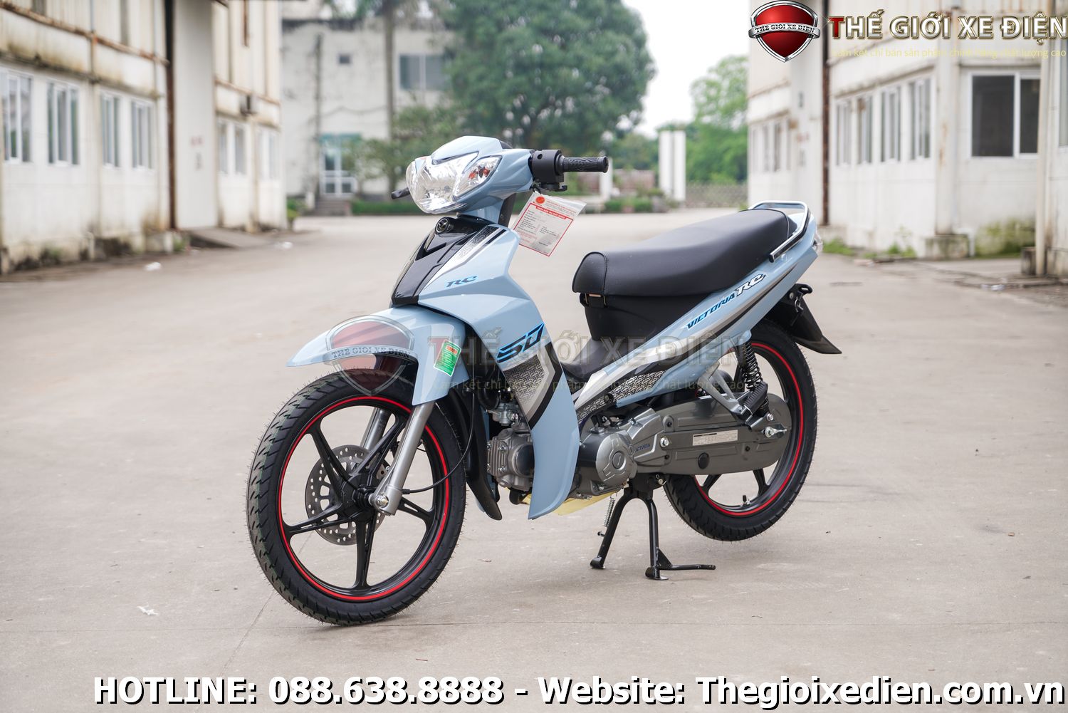 Mô tả chi tiết về xe máy 50cc Sirius Victoria