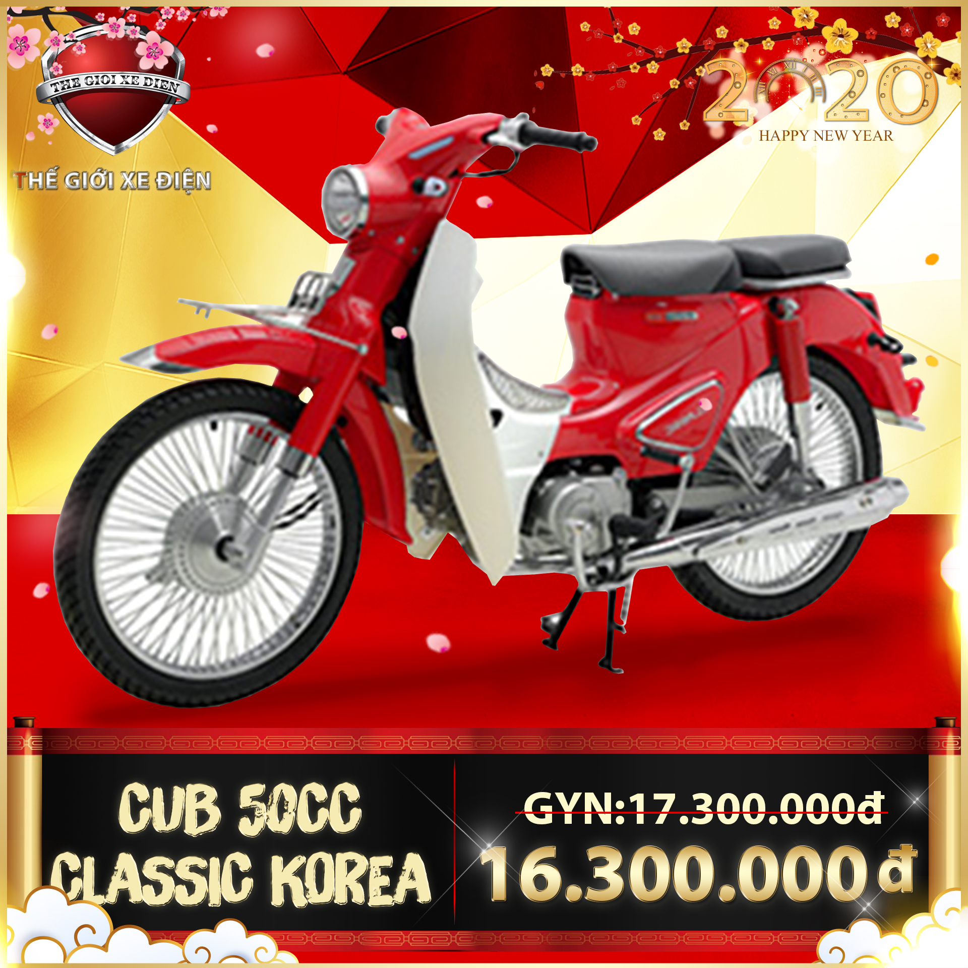 khuyến mãi tết xe số 50cc cub classic