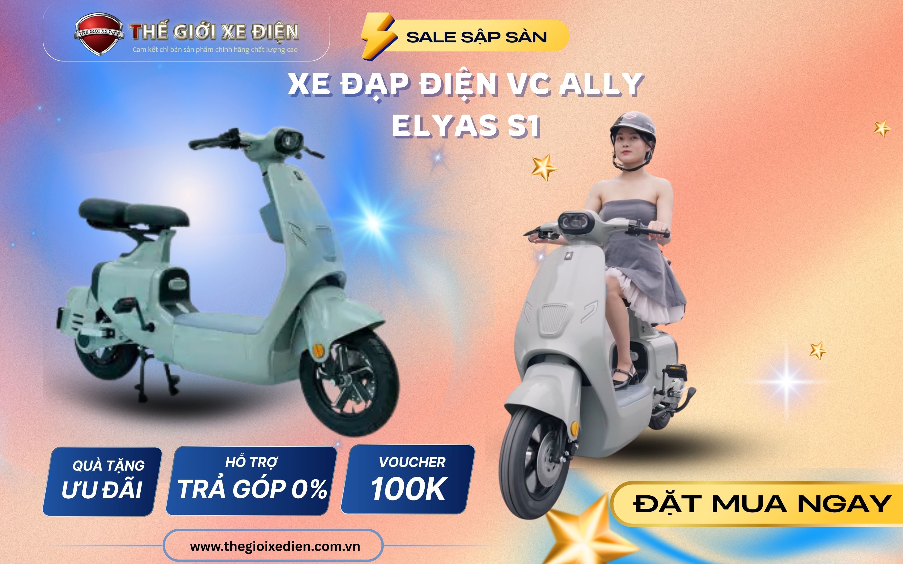 xe điện hot trend vc ally elyas s1