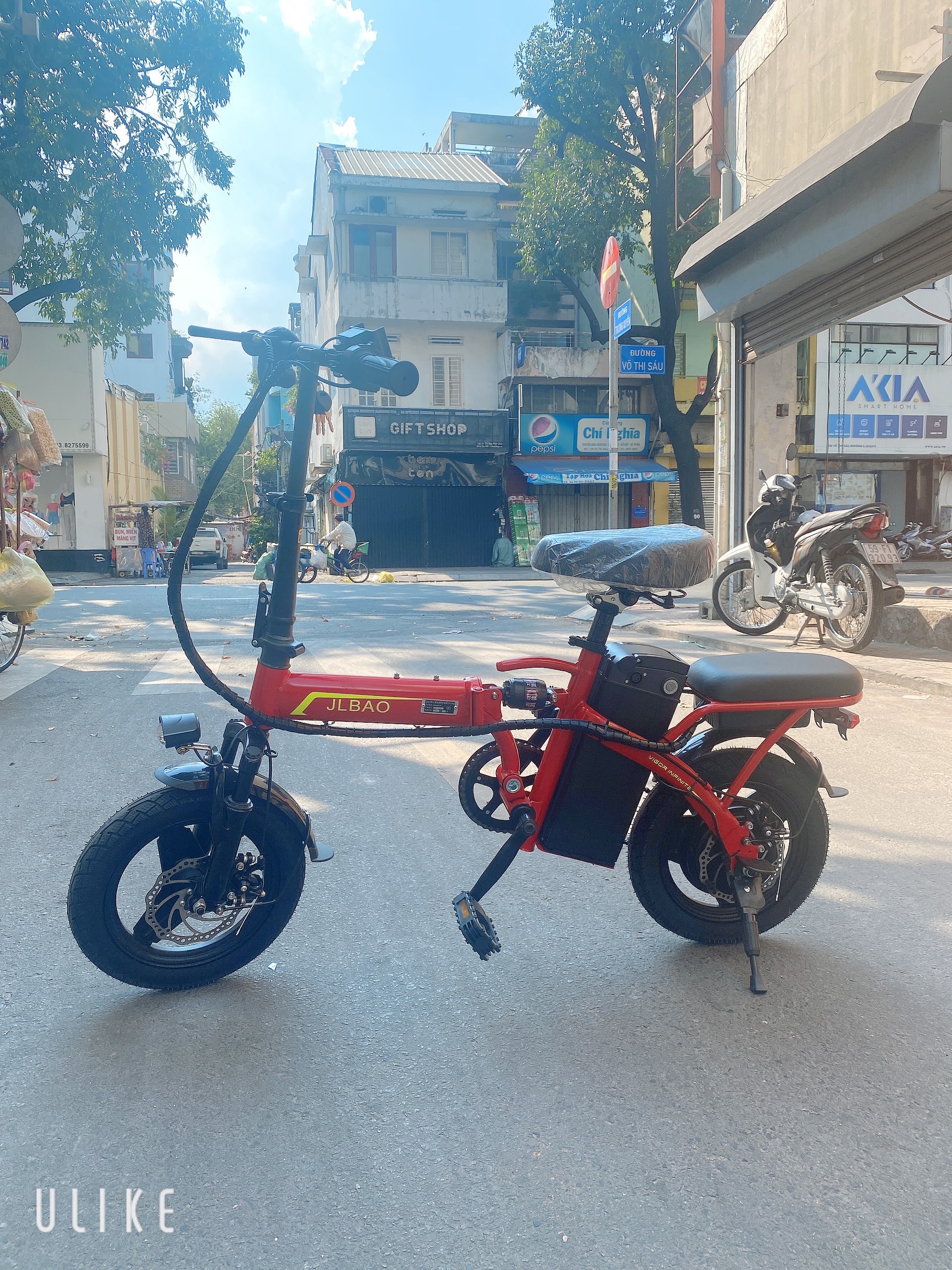 xe đạp điện gấp JLBAO