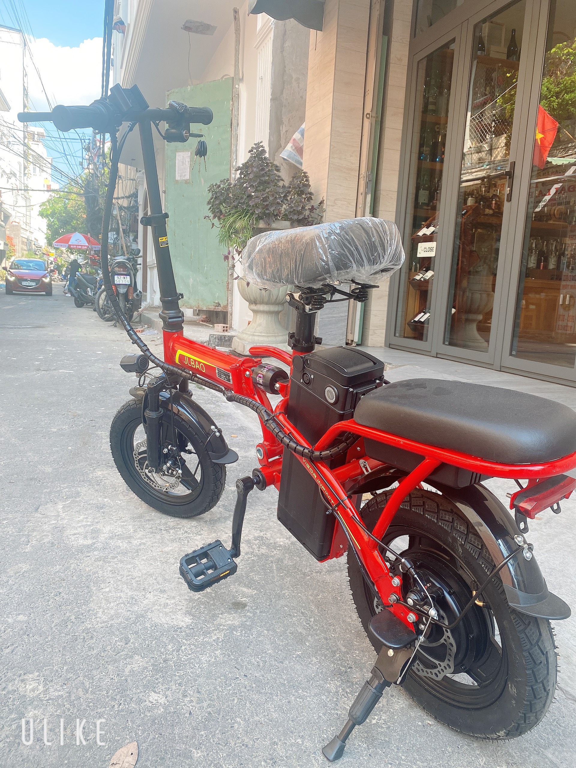 xe đạp điện gấp JLBAO