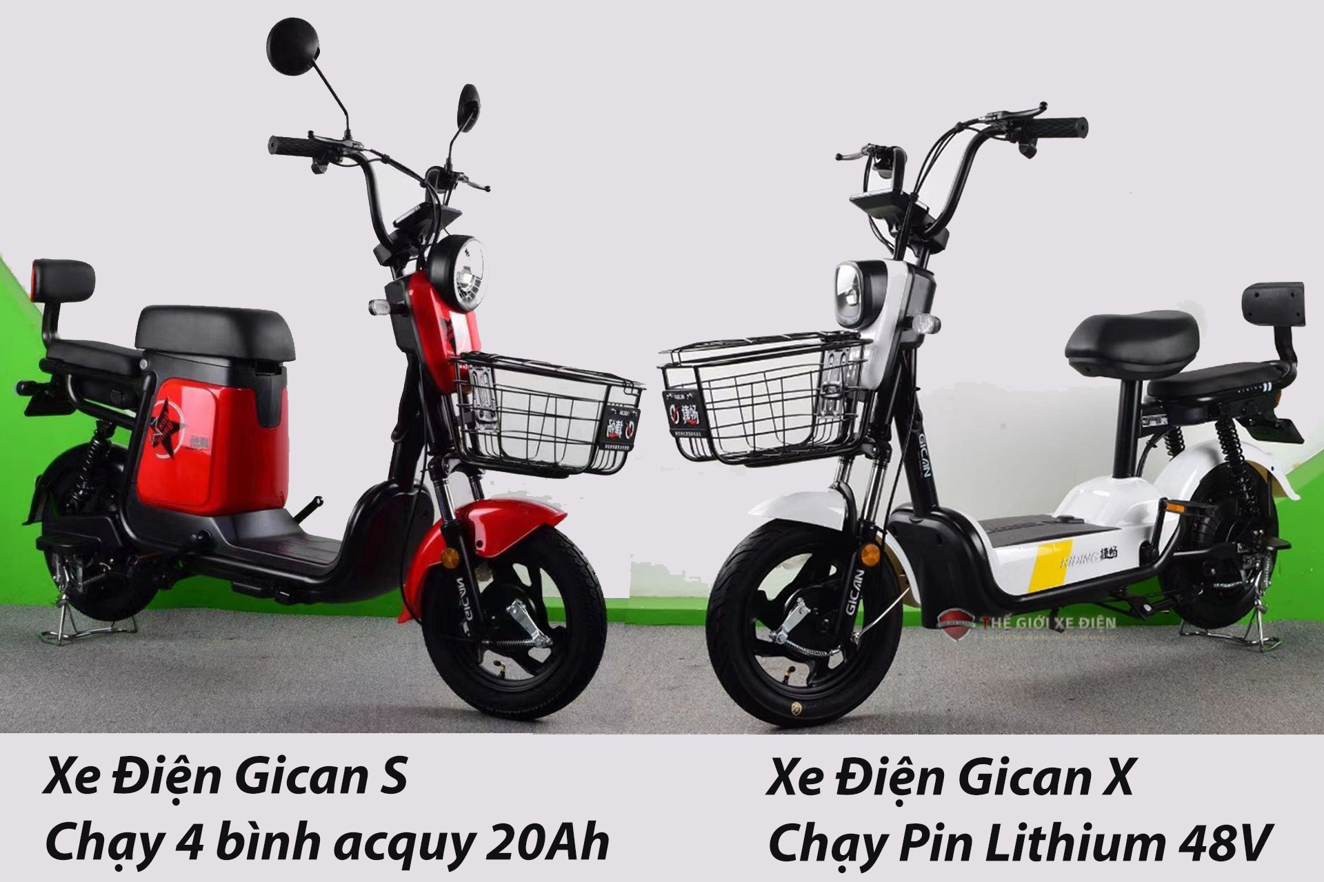 xe đạp điện gican 2021