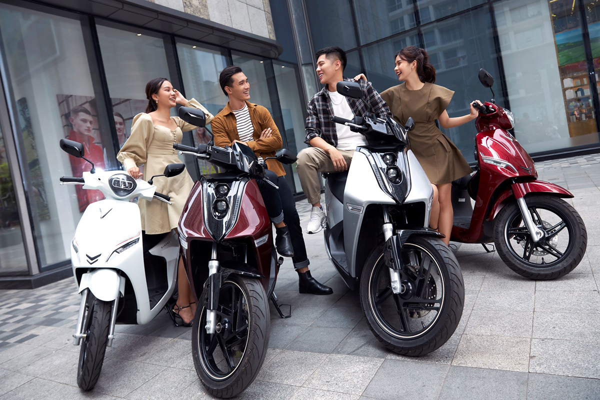 xe máy 50cc và xe điện