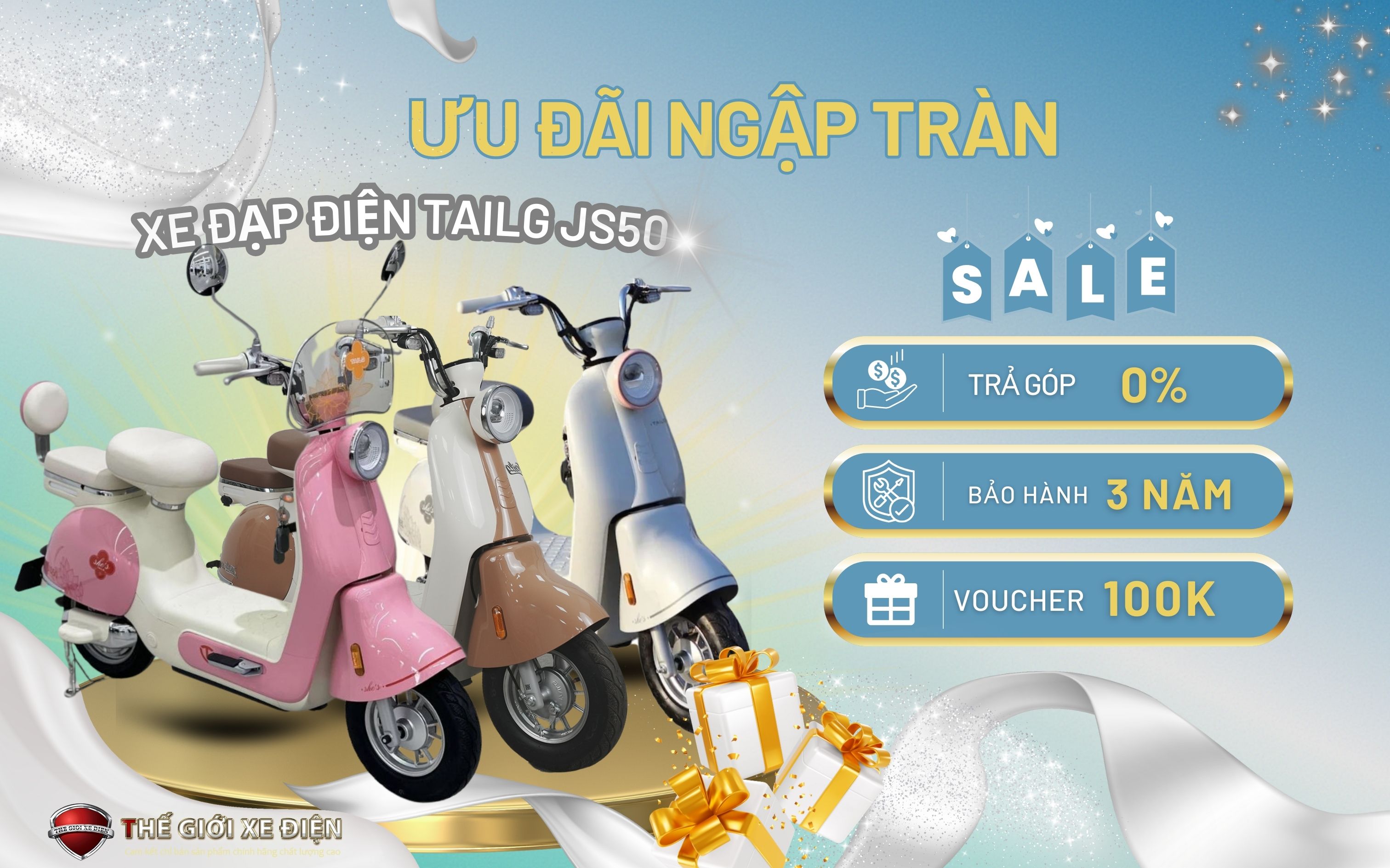 xe đạp điện tailg princess JS50 xe đạp điện tailg princess JS50