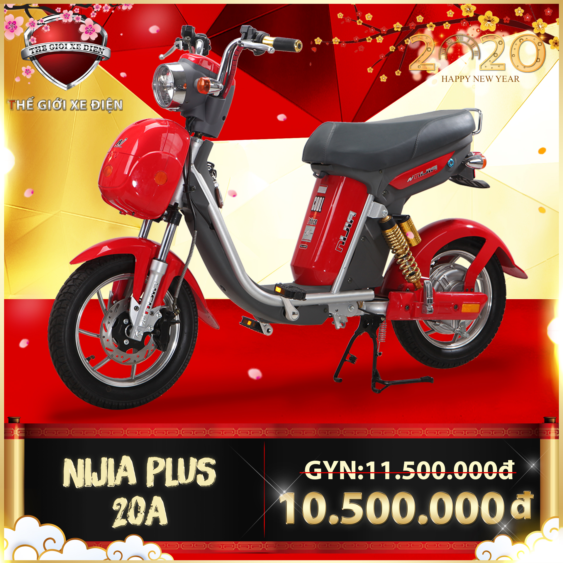 mua xe đạp điện ninja plus 2020