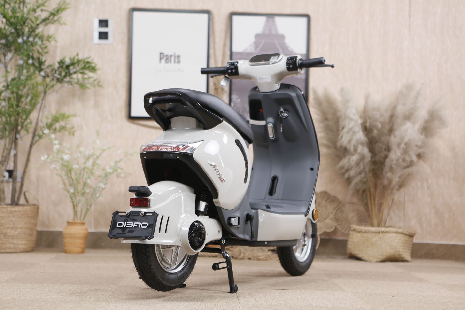 Xe điện học sinh cấp 2 bắt buộc phải c&oacute; b&agrave;n đạp, Dibao M1P c&ograve;n c&oacute; b&agrave;n đạp trợ lực