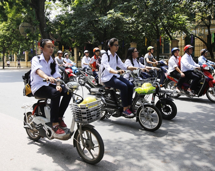 Top 5 mẫu xe đạp điện cho học sinh cấp 2 không thể bỏ qua