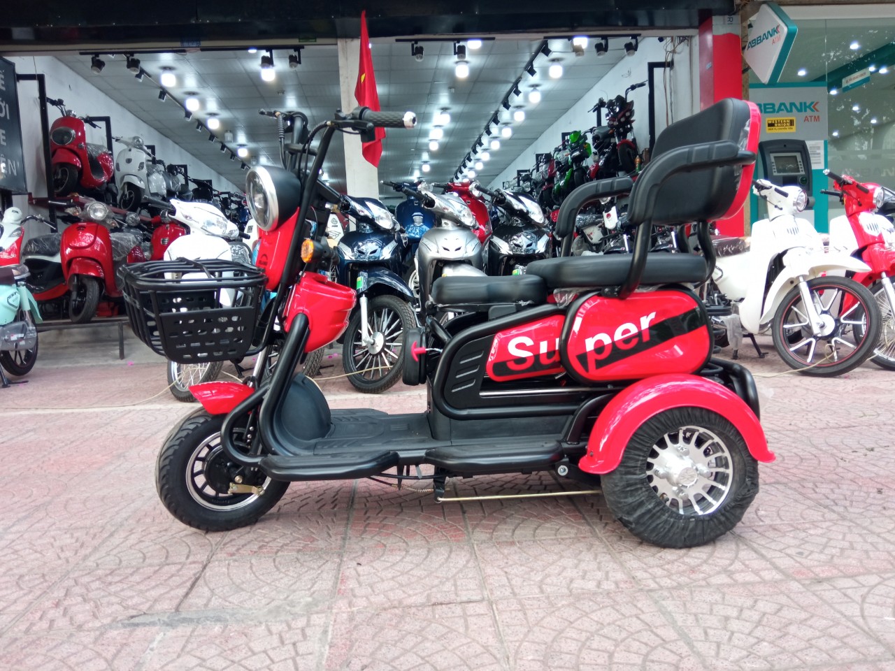 xe điện 3 bánh Super Dilang 2021