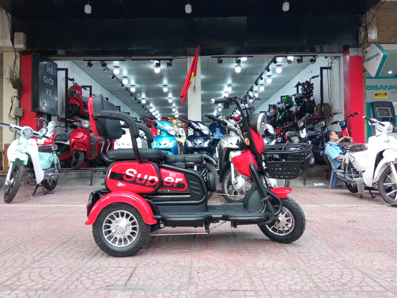 xe điện 3 bánh Super Dilang 2021