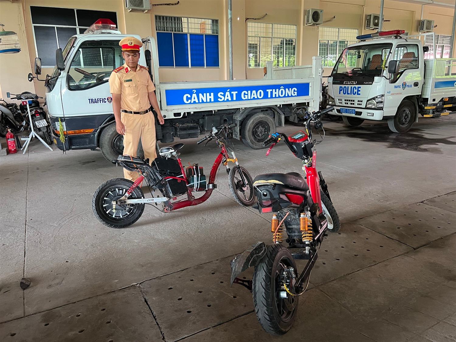 Xe đạp điện độ có bị bắt không