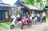 Xe Máy Điện JVC Vespas Đèn Vuông Phanh Đĩa