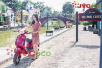 Xe Máy Điện JVC Vespas Đèn Vuông Phanh Đĩa