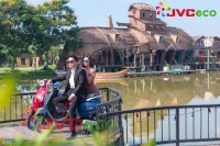 Xe Máy Điện JVC Vespas Đèn Vuông Phanh Đĩa