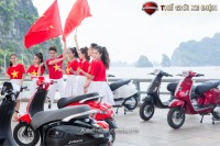 Xe Máy Điện JVC Vespas Đèn Vuông Phanh Đĩa