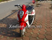 Xe Ga 50cc Elite SYM Trắng Đỏ/Trắng Xanh