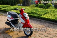 Xe Ga 50cc Elite SYM Trắng Đỏ/Trắng Xanh