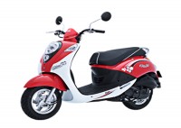 Xe Ga 50cc Elite SYM Trắng Đỏ/Trắng Xanh