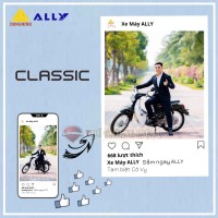 Xe Máy 50cc Cub 50 Classic Korea (Đèn LED)