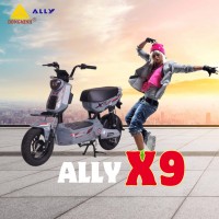Xe Đạp Điện Ally X9 Dùng 4 Bình Ắc Quy 20A