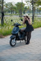 Xe Máy Điện Dibao Tesla Dio Đèn Vuông