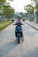 Xe Máy Điện Dibao Tesla Dio Đèn Vuông