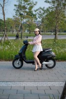 Xe Máy Điện Dibao Tesla Dio Đèn Vuông