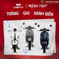 Xe Máy Điện Dibao Tesla Chic 2024 Đèn Vuông
