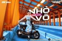 Xe Điện DK M133 ZBuff Đầy Dùng 4 Ắc Quy 24Ah