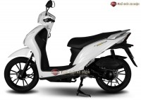 Xe Ga 50cc KYMCO Candy Hermosa Màu Trắng/Đỏ Bóng