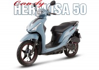 Xe Ga 50cc KYMCO Candy Hermosa Xám Xi Măng Đời Mới