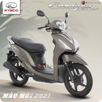 Xe Ga 50cc KYMCO Candy Hermosa Xám/Đen Nhám