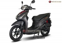 Xe Ga 50cc KYMCO Candy Hermosa Xám/Đen Nhám