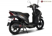 Xe Ga 50cc KYMCO Candy Hermosa Xám/Đen Nhám