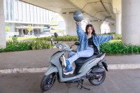 Xe Ga 50cc KYMCO Candy Hermosa Xám Xi Măng Đời Mới