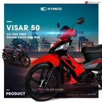 Xe Máy 50cc Visar Kymco Vành Đúc