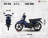 Xe Máy 50cc Visar Kymco Vành Đúc