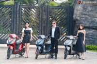 Xe Ga 50cc KYMCO Candy Hermosa Xám Xi Măng Đời Mới