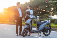 Xe Ga 50cc KYMCO Candy Hermosa Xám Xi Măng Đời Mới