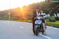 Xe Ga 50cc KYMCO Candy Hermosa Xám Xi Măng Đời Mới