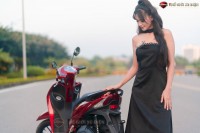 Xe Ga 50cc KYMCO Candy Hermosa Xám Xi Măng Đời Mới